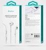 Słuchawki Devia przewodowe Smart Earpods douszne białe